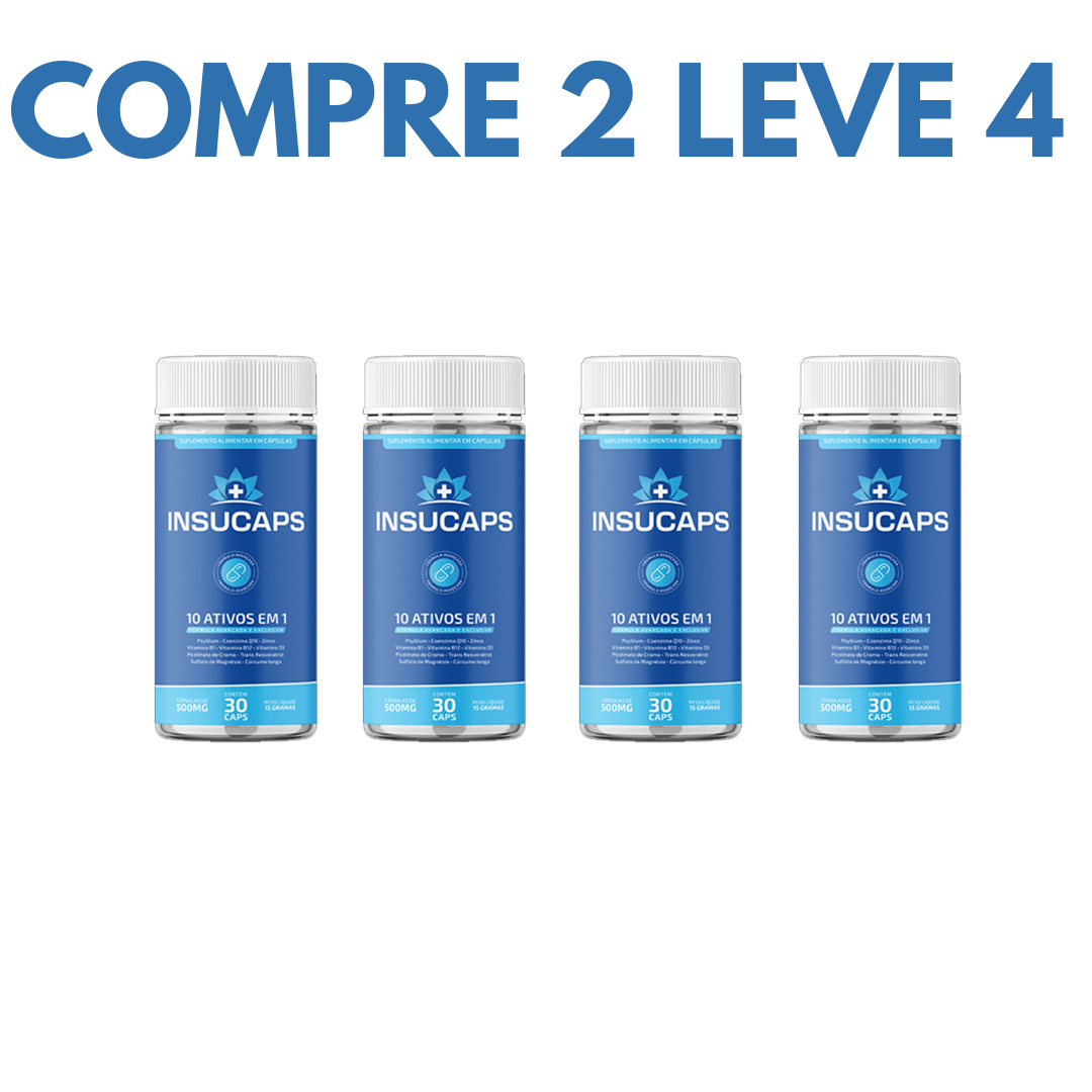 Insucaps - Adeus à Glicose Alta com Insucaps