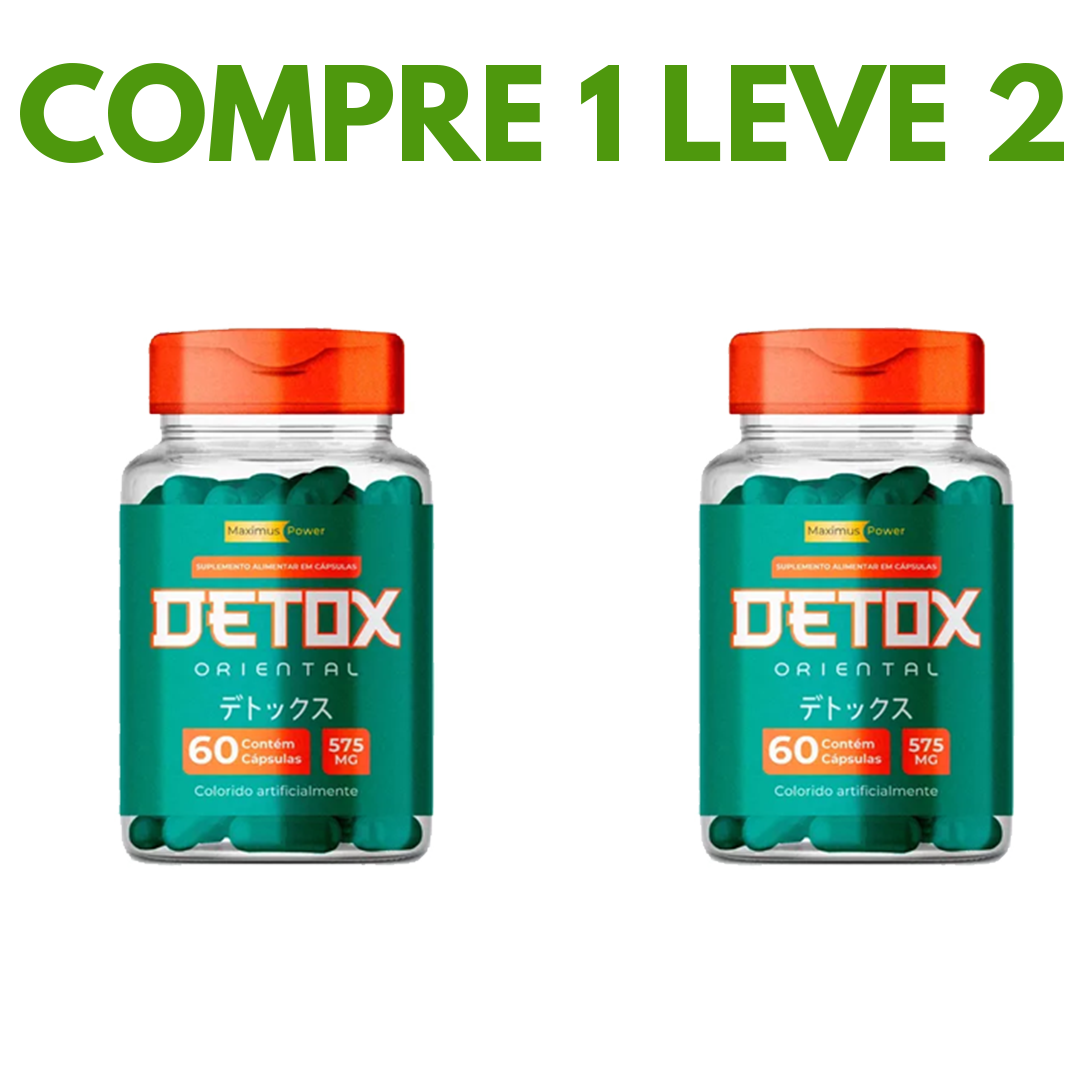 Detox Oriental: Desincha, Seca e Transforma naturalmente