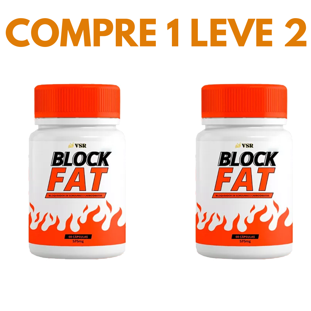 Block Fat:  Gorduras Reduzidas e Controle Do seu Apetite
