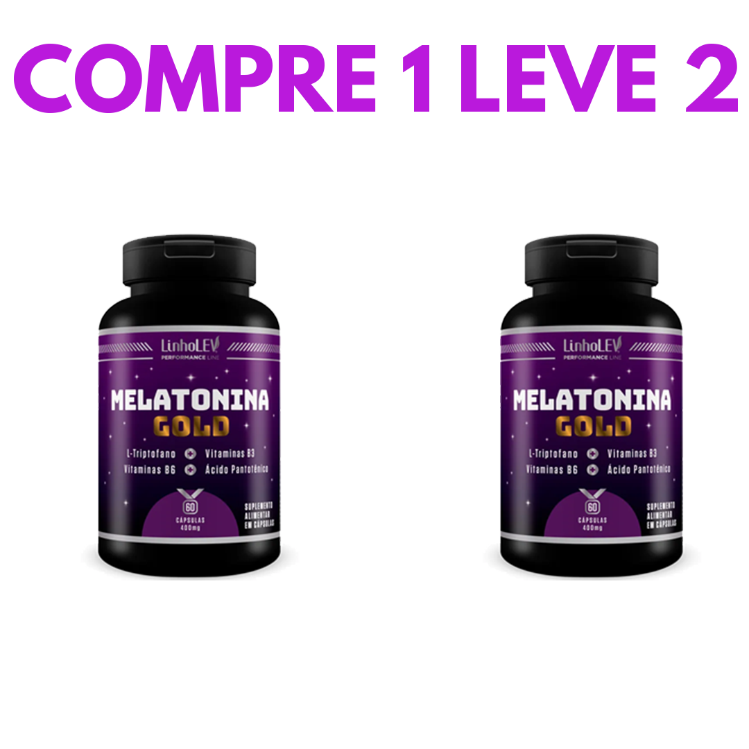 Melatonina Gold: O Segredo para Noites Tranquilas e Revigorantes