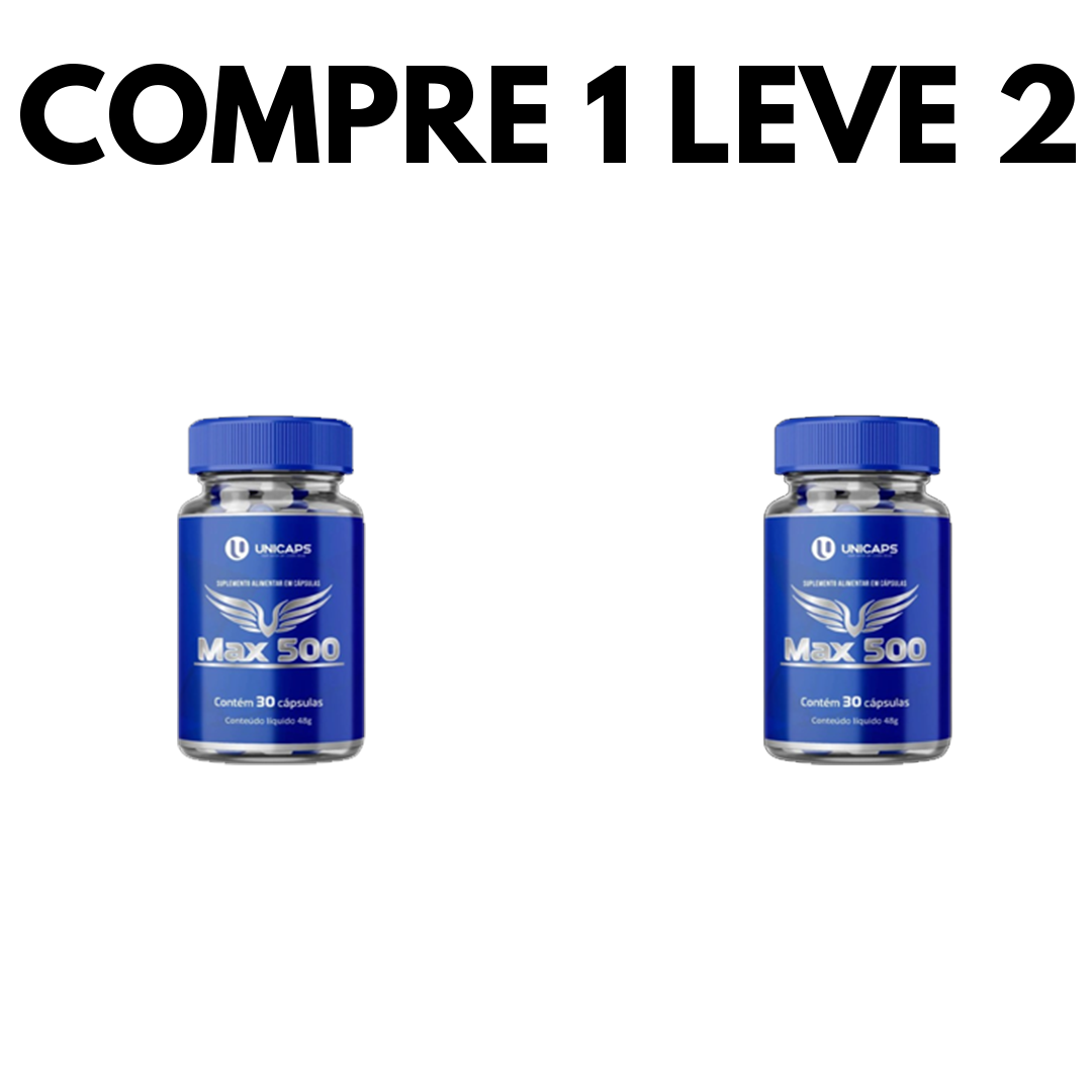 Max500: Energia, Desejo e Foco em Alta Performance