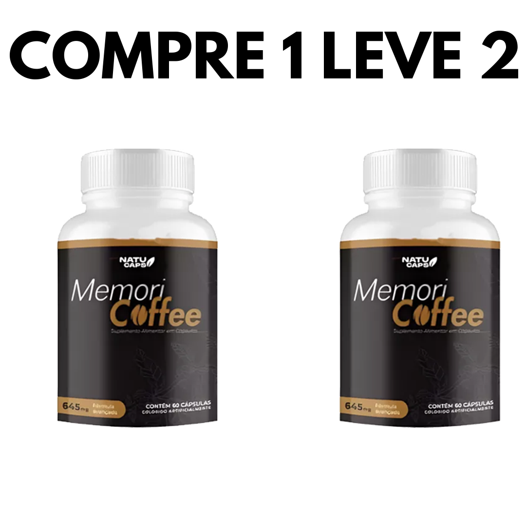 Memori Coffee: Energia, Foco e Memória de Forma Nutural