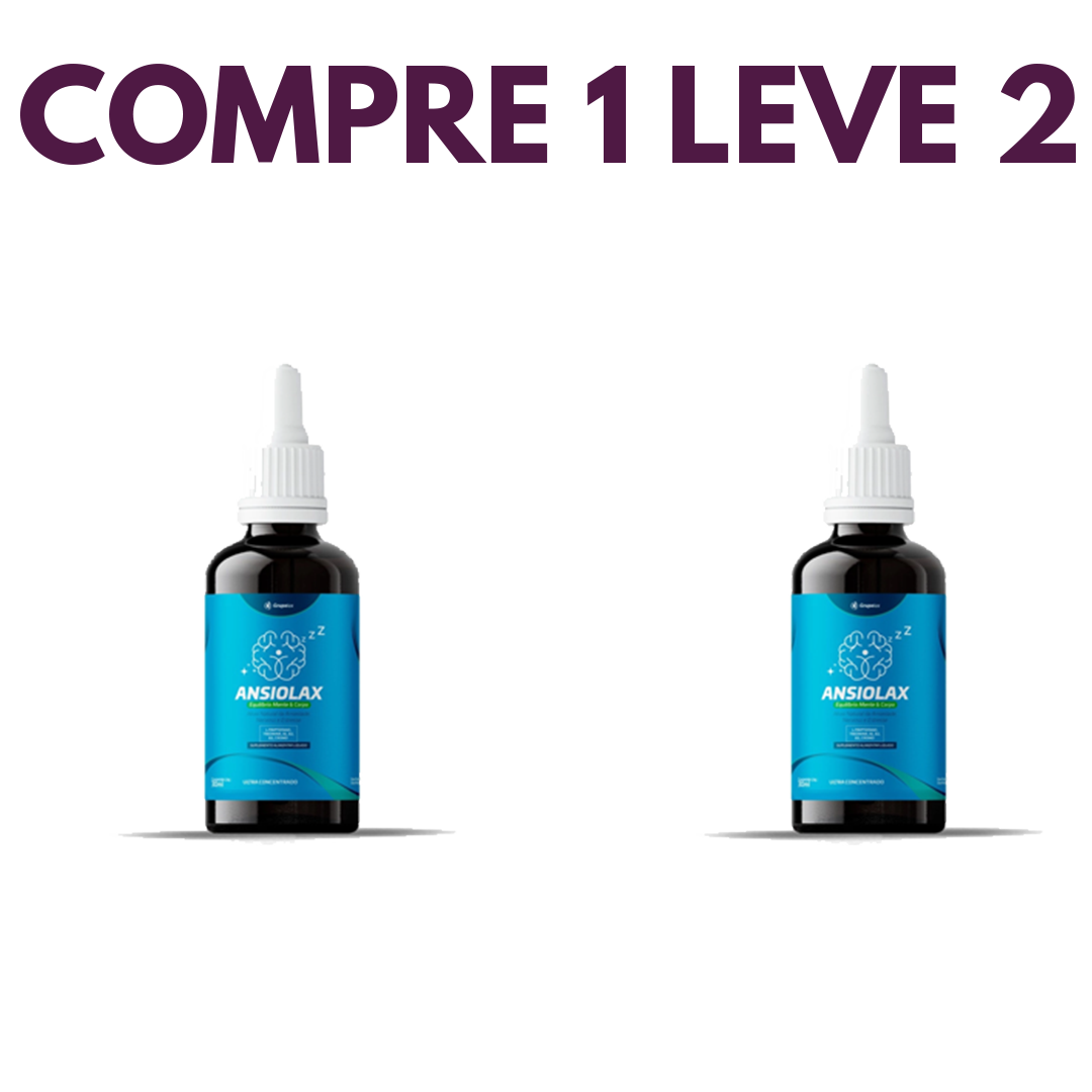 Ansiolax: Alívio Natural para Ansiedade e Depressão