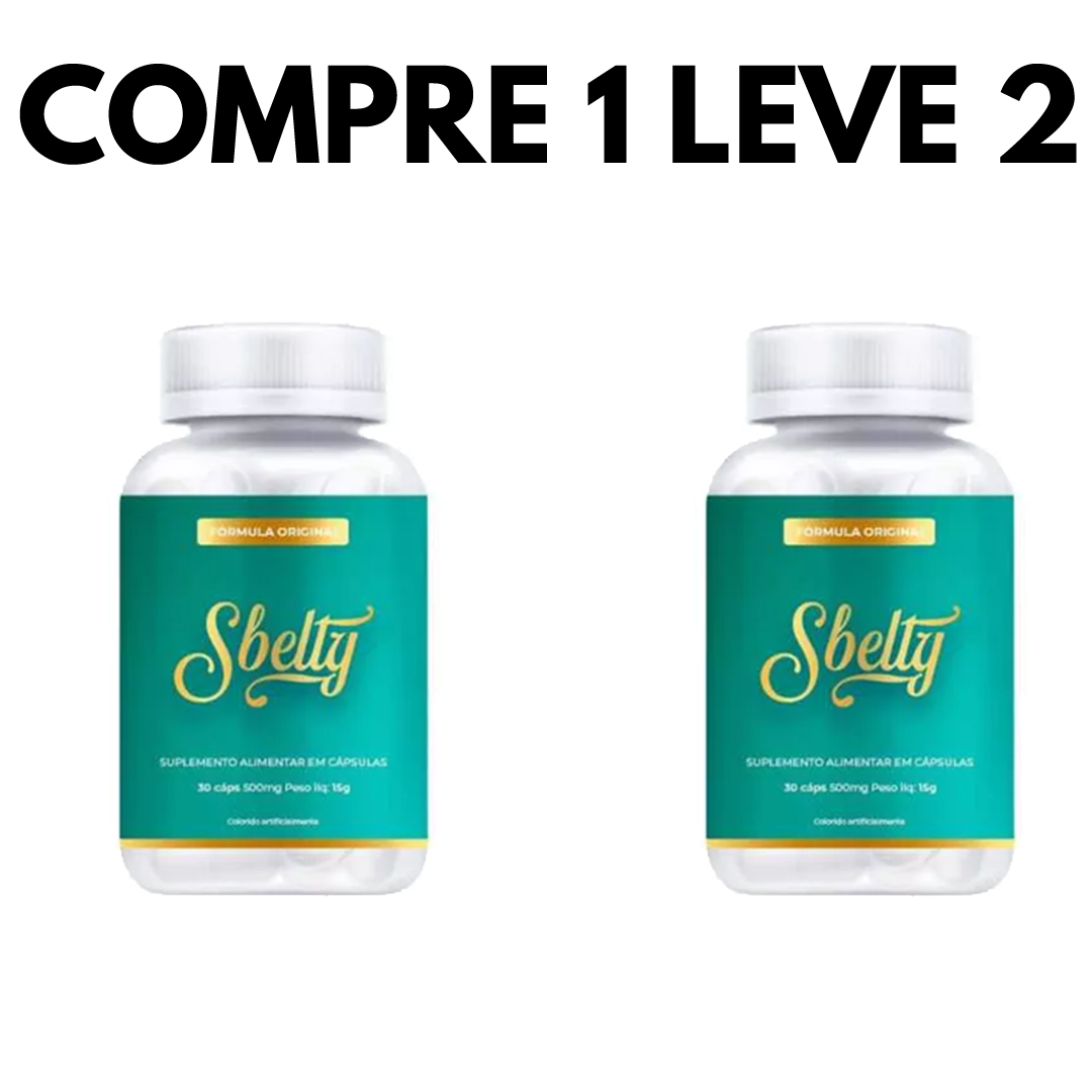 Sbelty: O Aliado Natural no Emagrecimento e Controle de Peso (30 Cápsulas)