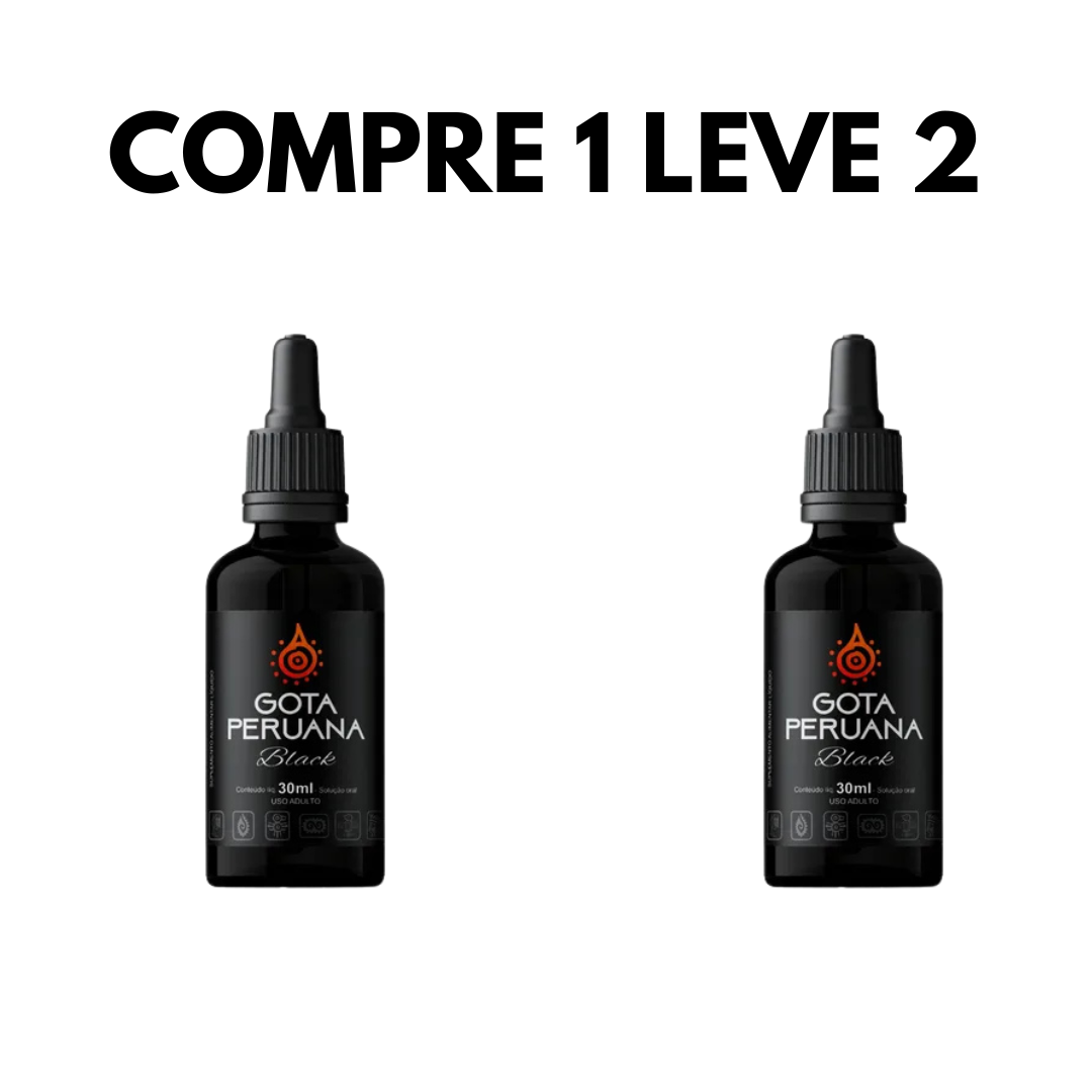 Gota Peruana Black: Vitalidade, Desejo e Desempenho Natural