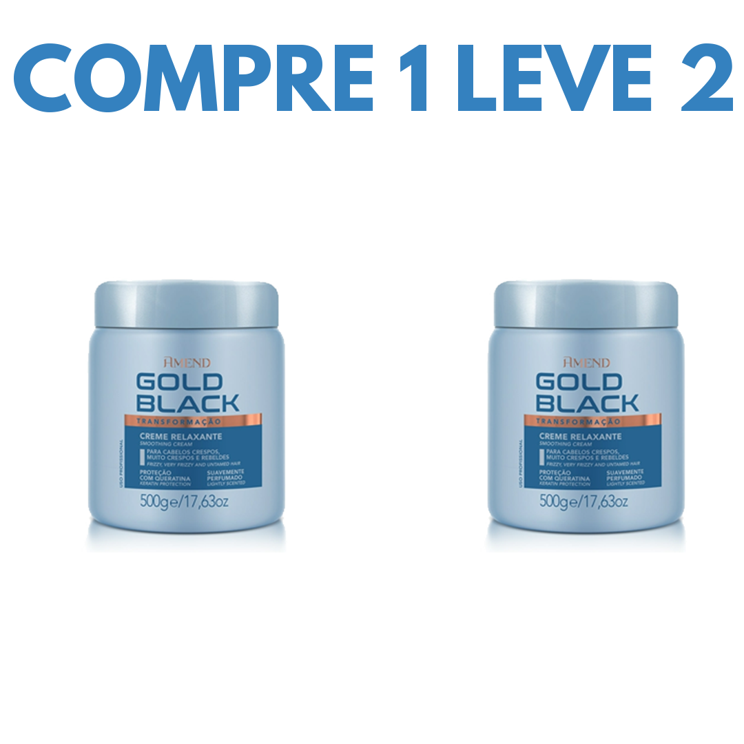 Gold Black – Cabelos Hidratados, Lisos e Revitalizados!