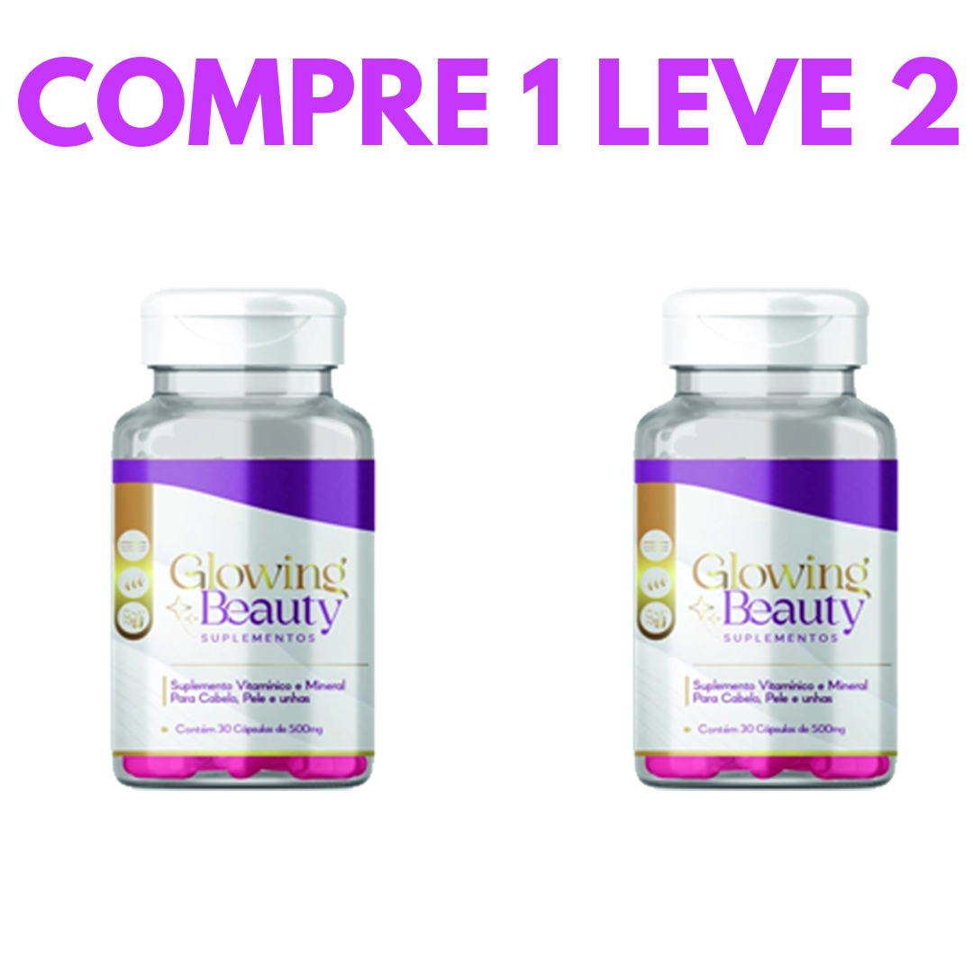 Glowing Beauty – O Segredo para uma Pele Radiante, Cabelos Fortes e Unhas Saudáveis