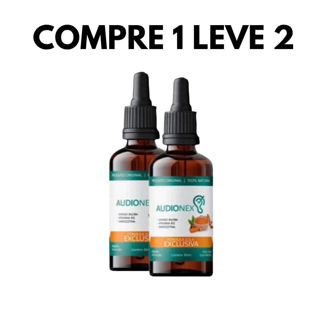 Audionex Gotas – Suporte Natural para Saúde Auditiva