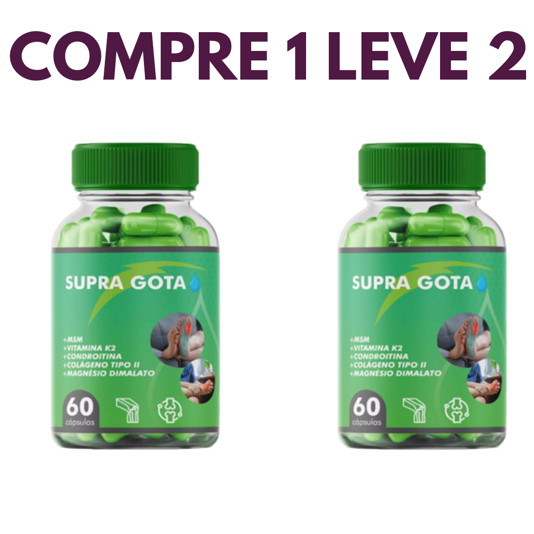 Supra Gota: Alívio Rápido para Dores Articulares e Musculares