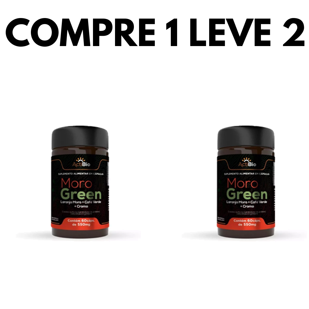 Moro Green: Queima de Gordura e Perda de Peso Natural