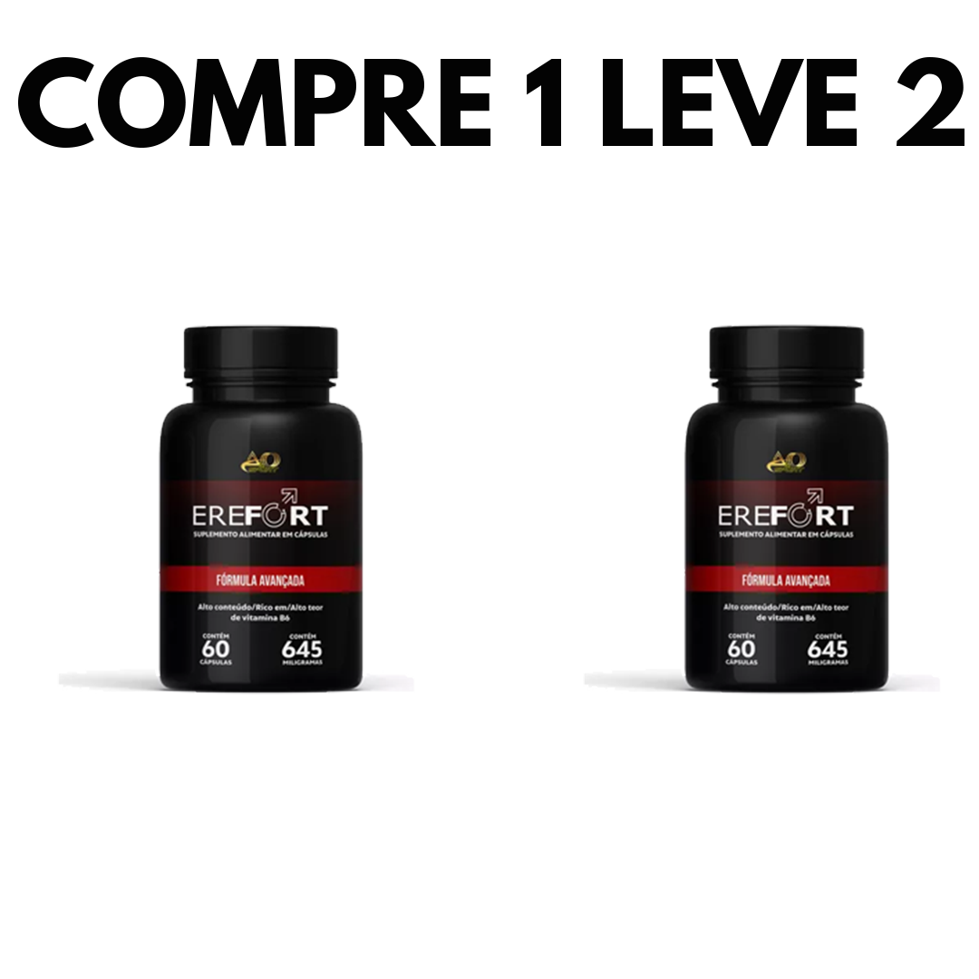 Erefort: Potência e Desempenho Sexual em Alto Nível