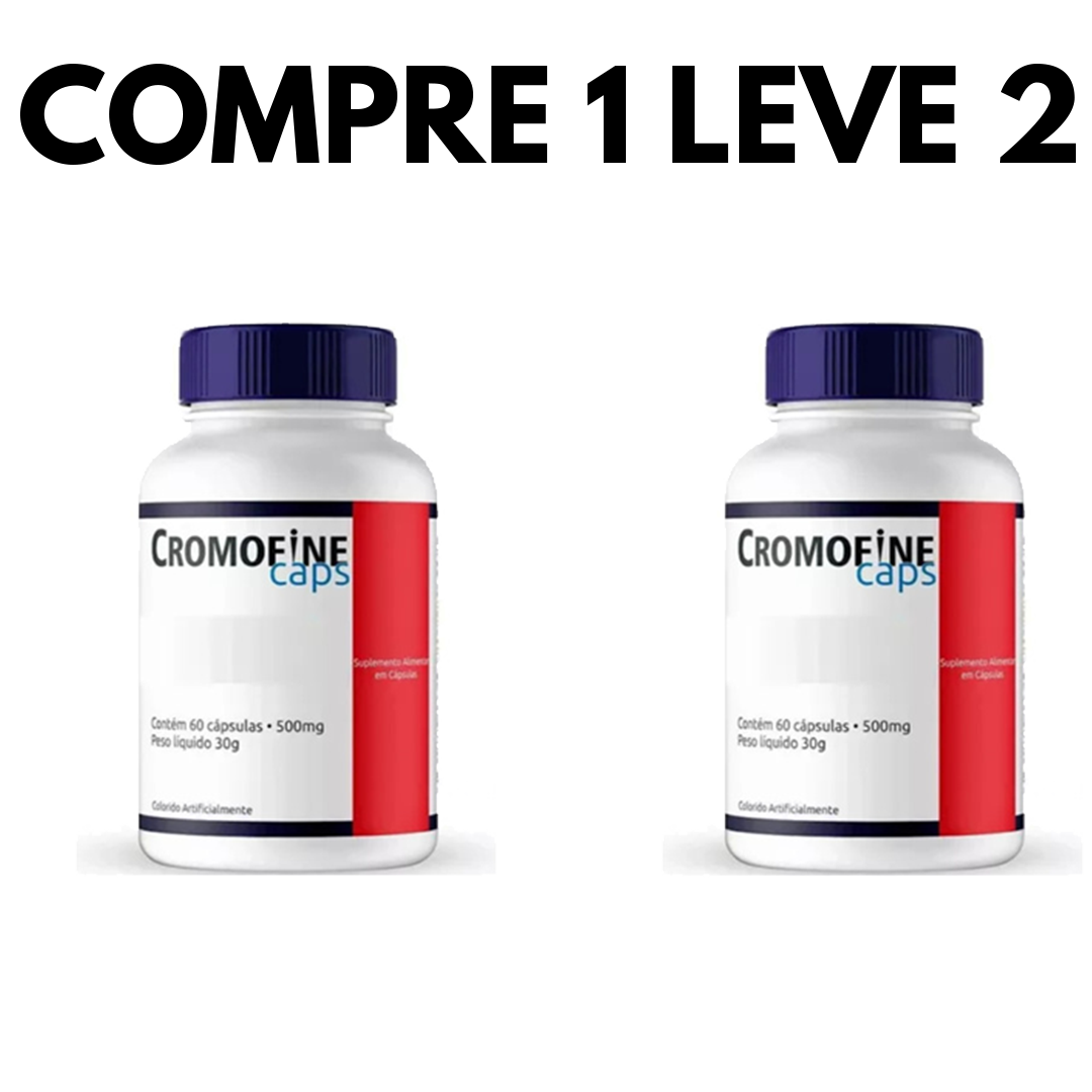 Cromofine Caps: Seu Aliado na Queima de Gordura e Energia