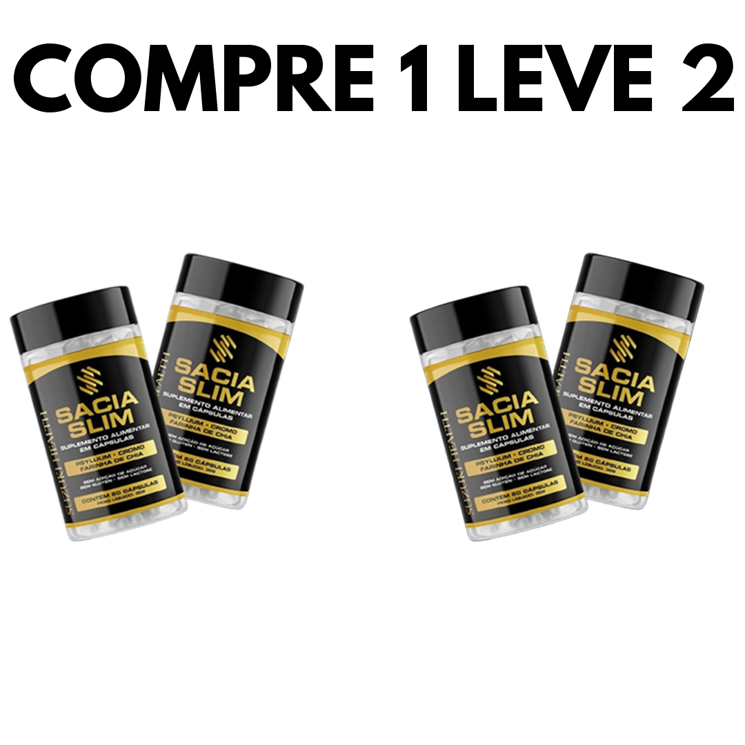 Sacia Slim – Metabolismo Acelerado e Controle do Peso