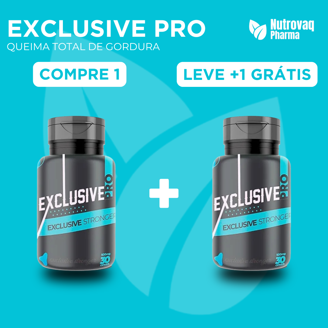 Exclusive Pro – Libere Sua Energia e Derreta Gordura (30 capsulas)