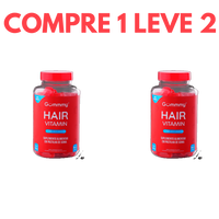 Biotina Gummy Hair: Força e Brilho para Cabelos e Unhas