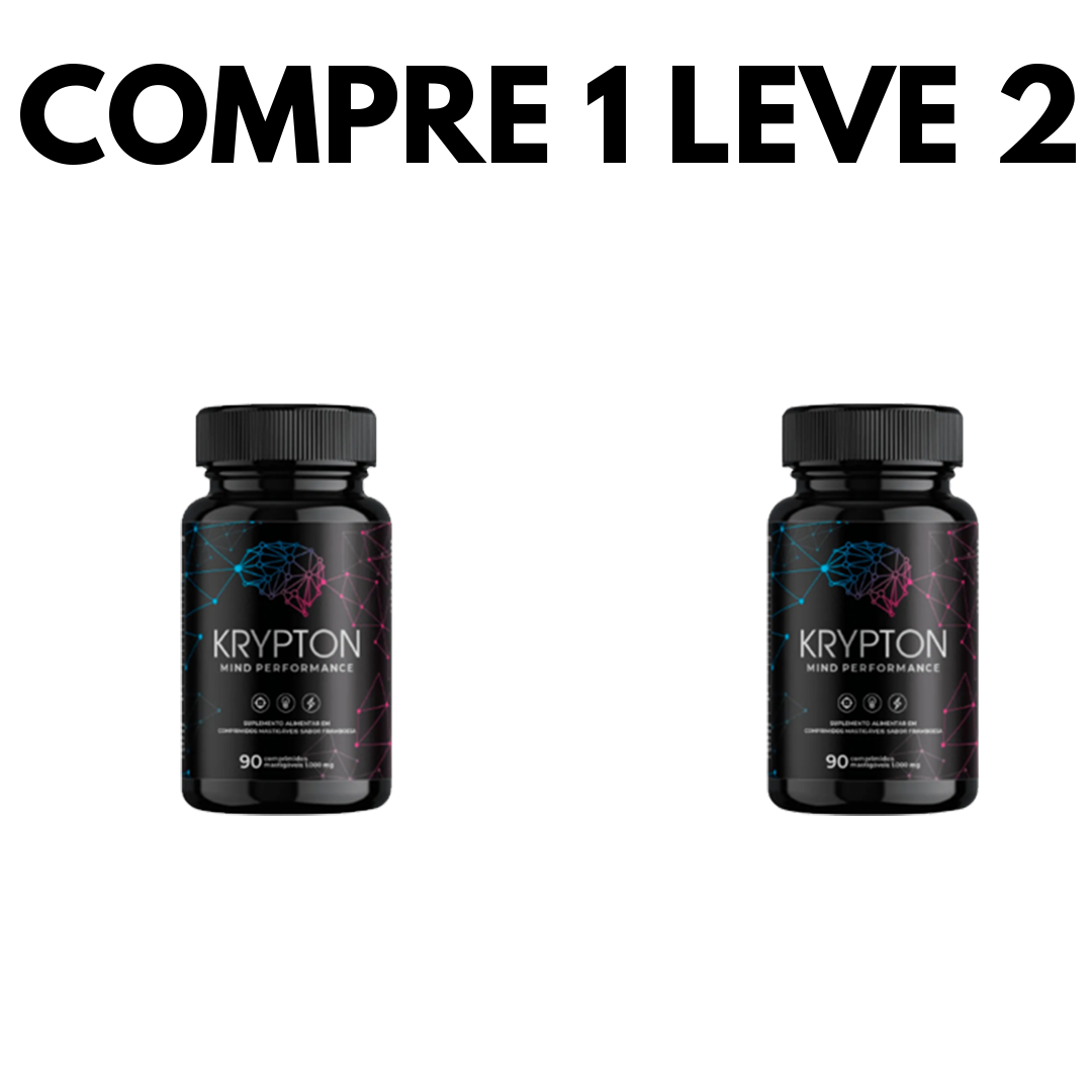 Krypton: Potencialize Seu Desempenho Mental e Sua Saúde Cognitiva