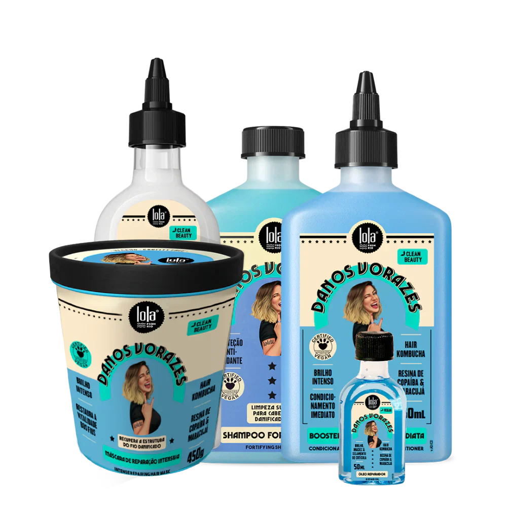 Lola Danos Vorazes Kit Completo 5 produtos
