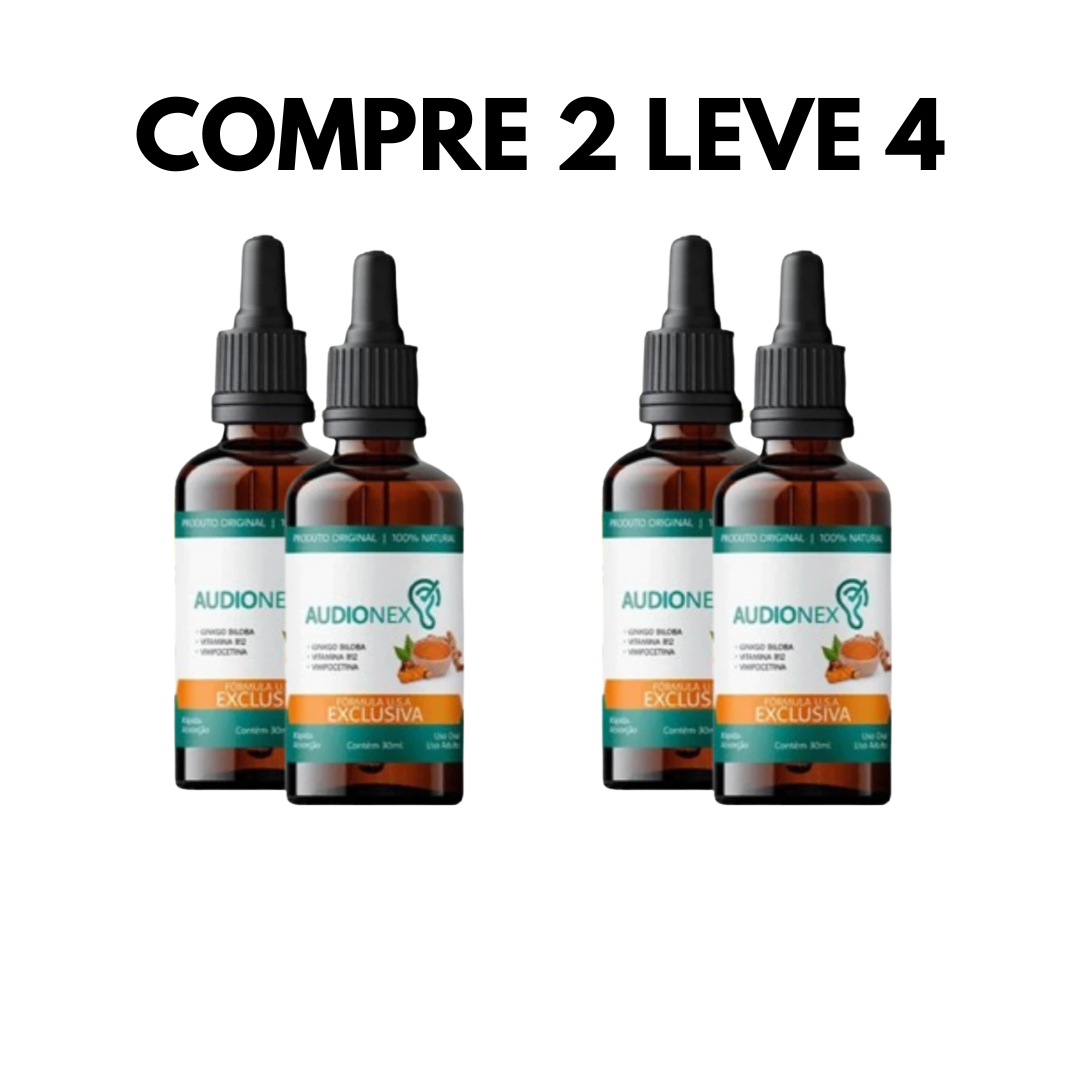 Audionex Gotas – Suporte Natural para Saúde Auditiva