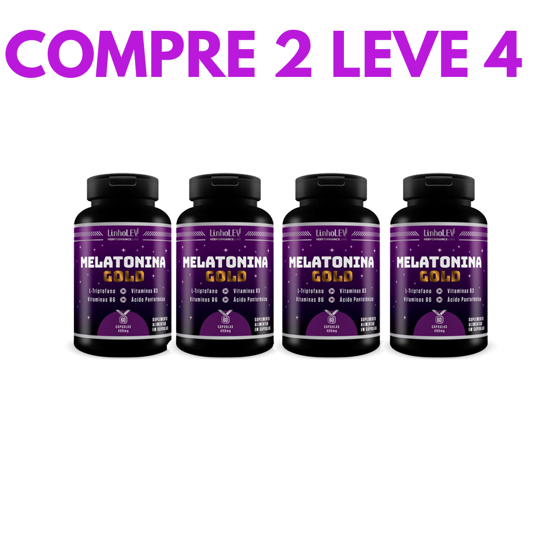 Melatonina Gold: O Segredo para Noites Tranquilas e Revigorantes