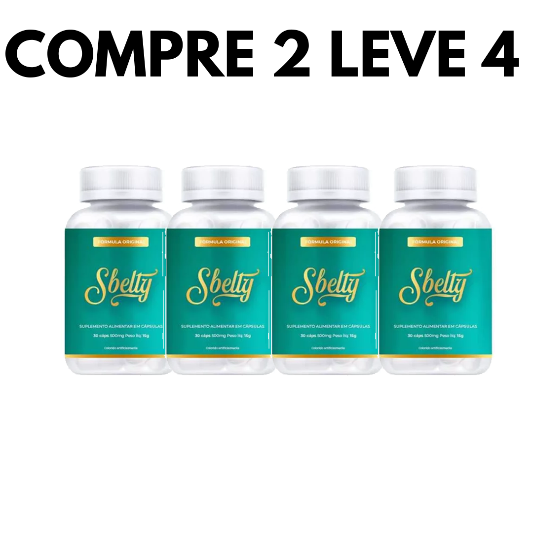 Sbelty: O Aliado Natural no Emagrecimento e Controle de Peso (30 Cápsulas)