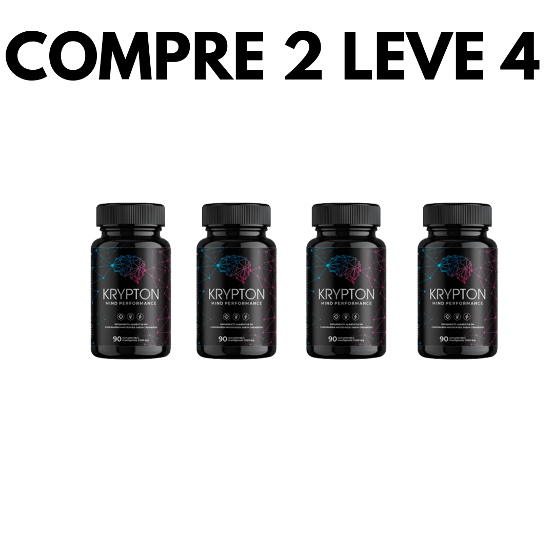 Krypton: Potencialize Seu Desempenho Mental e Sua Saúde Cognitiva