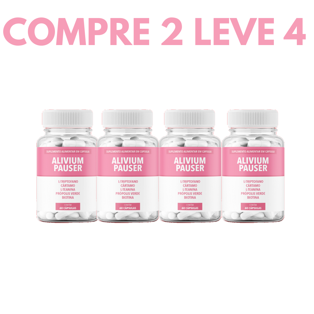 Alivium Pauser: O Alívio Completo para os Sintomas da Menopausa