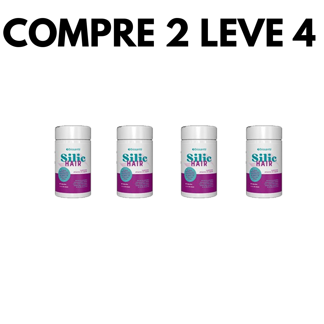 Silic Hair: Força, Brilho e Crescimento para Cabelos e Unhas
