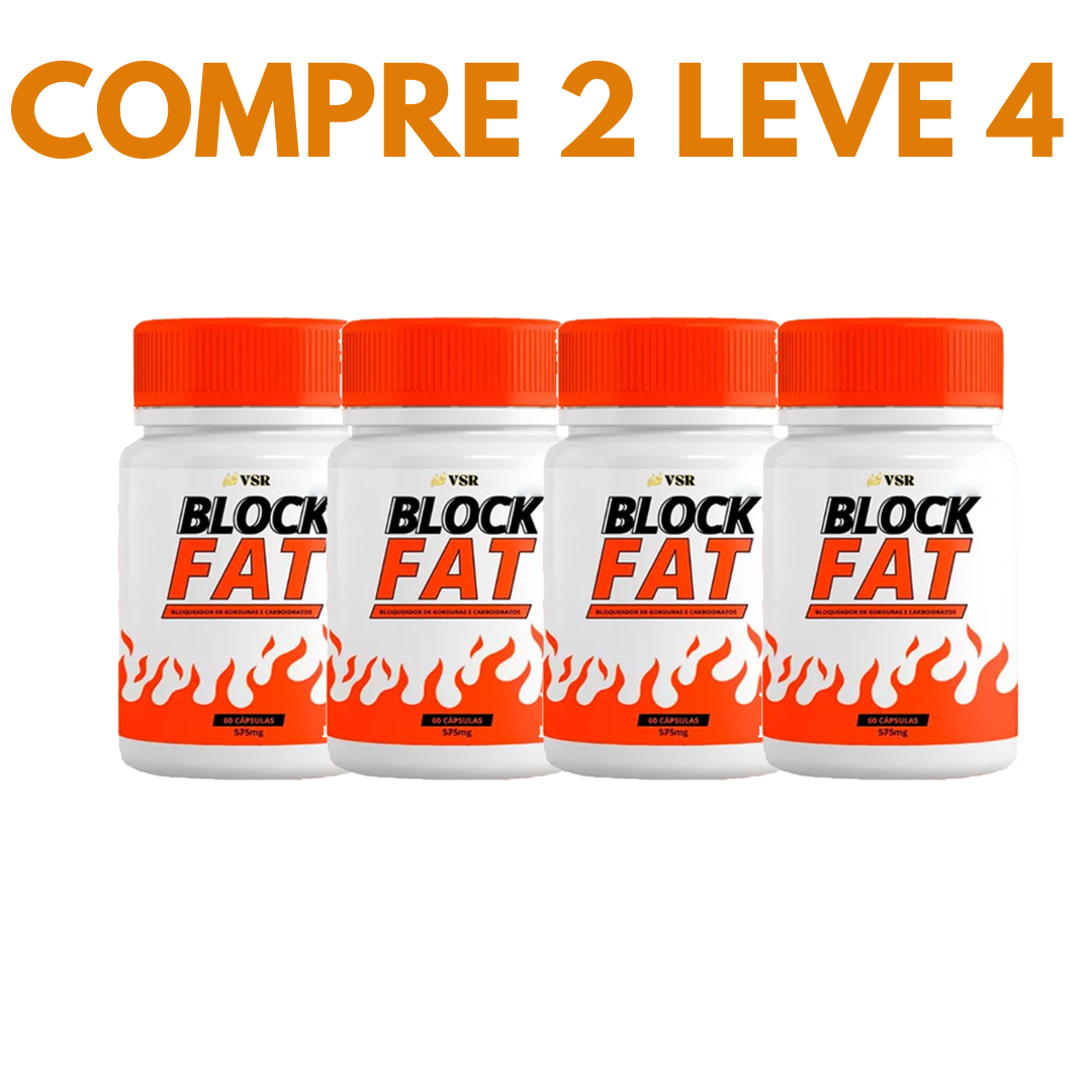 Block Fat:  Gorduras Reduzidas e Controle Do seu Apetite