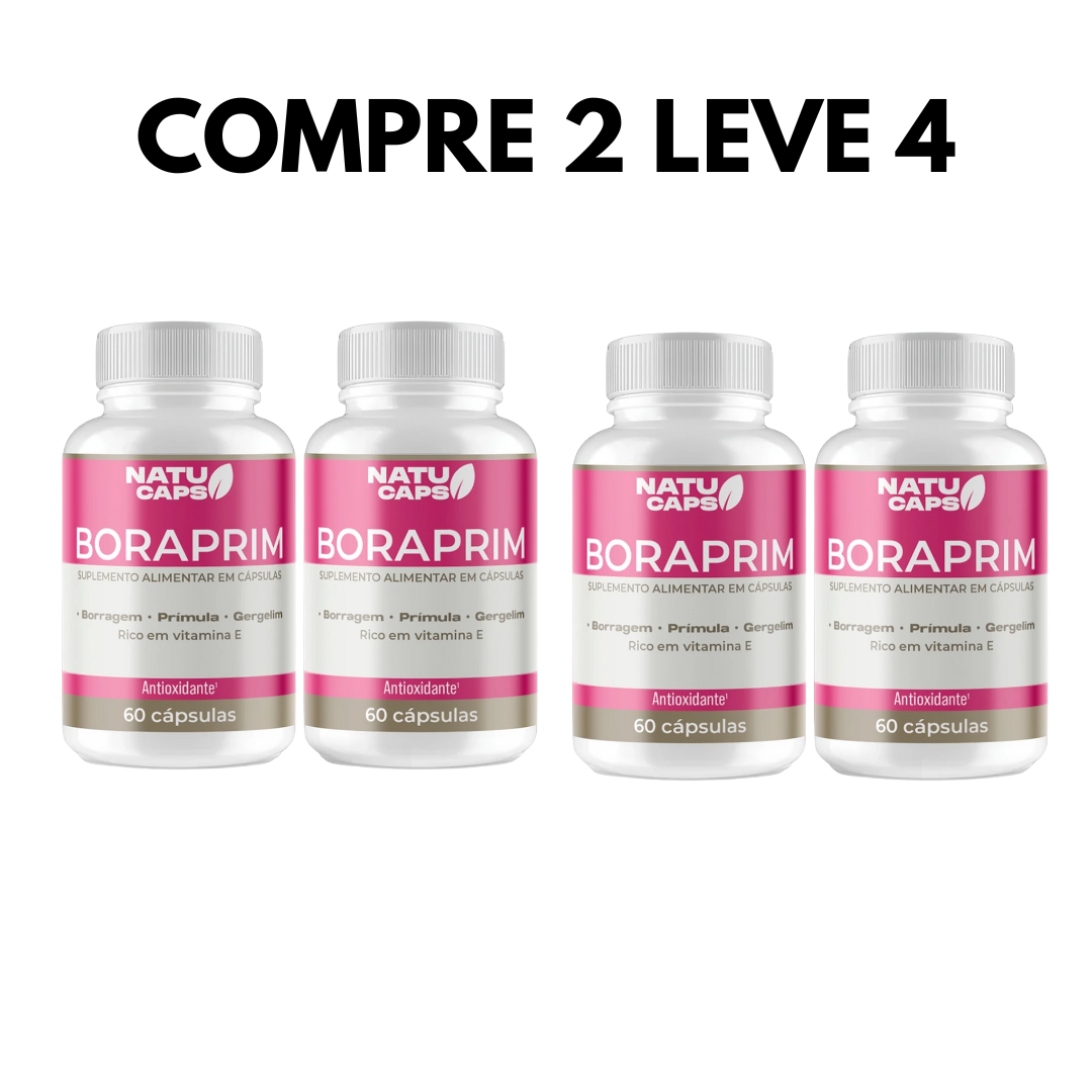 BoraPrim – Antioxidante Natural para Equilíbrio Feminino e Beleza