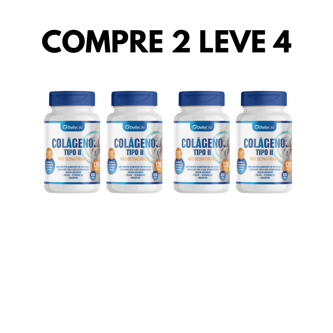 Colágeno Tipo II – Suporte Diário para Suas Articulações