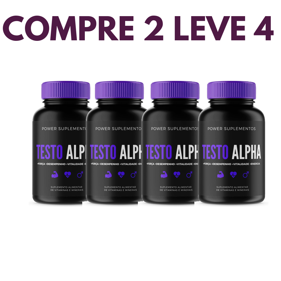 Testo Alpha: Suplemento Masculino para Potencializar a Absorção e o Desempenho Hormonal