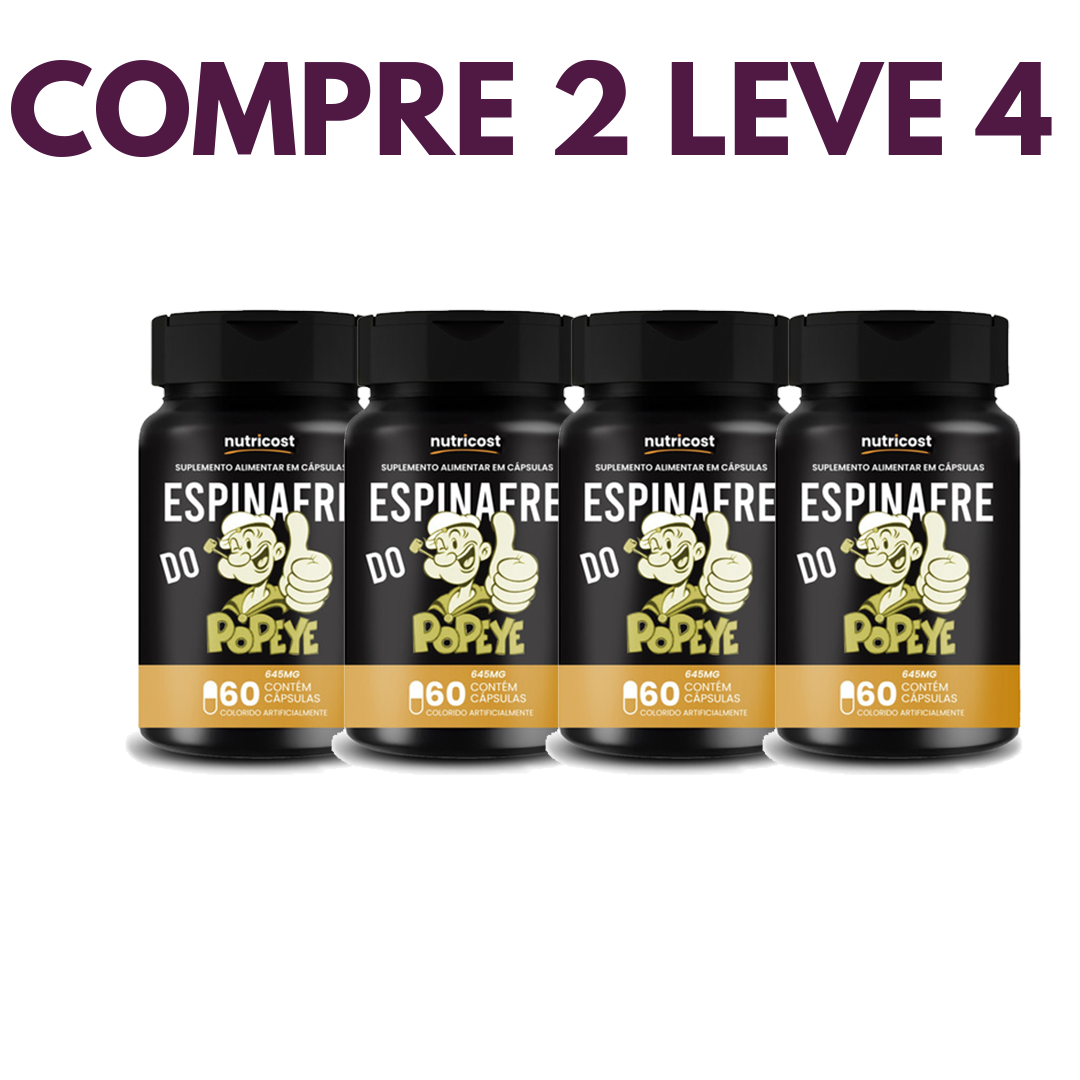 Espinafre do Popeye: Mais Testosterona, Mais Desempenho