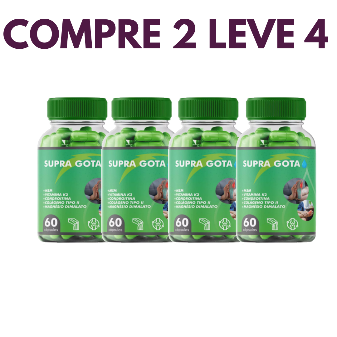 Supra Gota: Alívio Rápido para Dores Articulares e Musculares