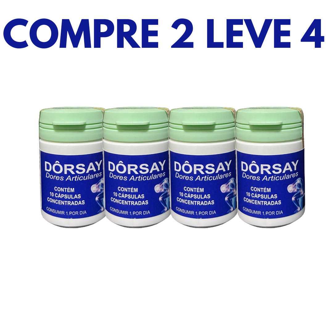 Dorsay: O Suplemento Natural para Dores Articulares