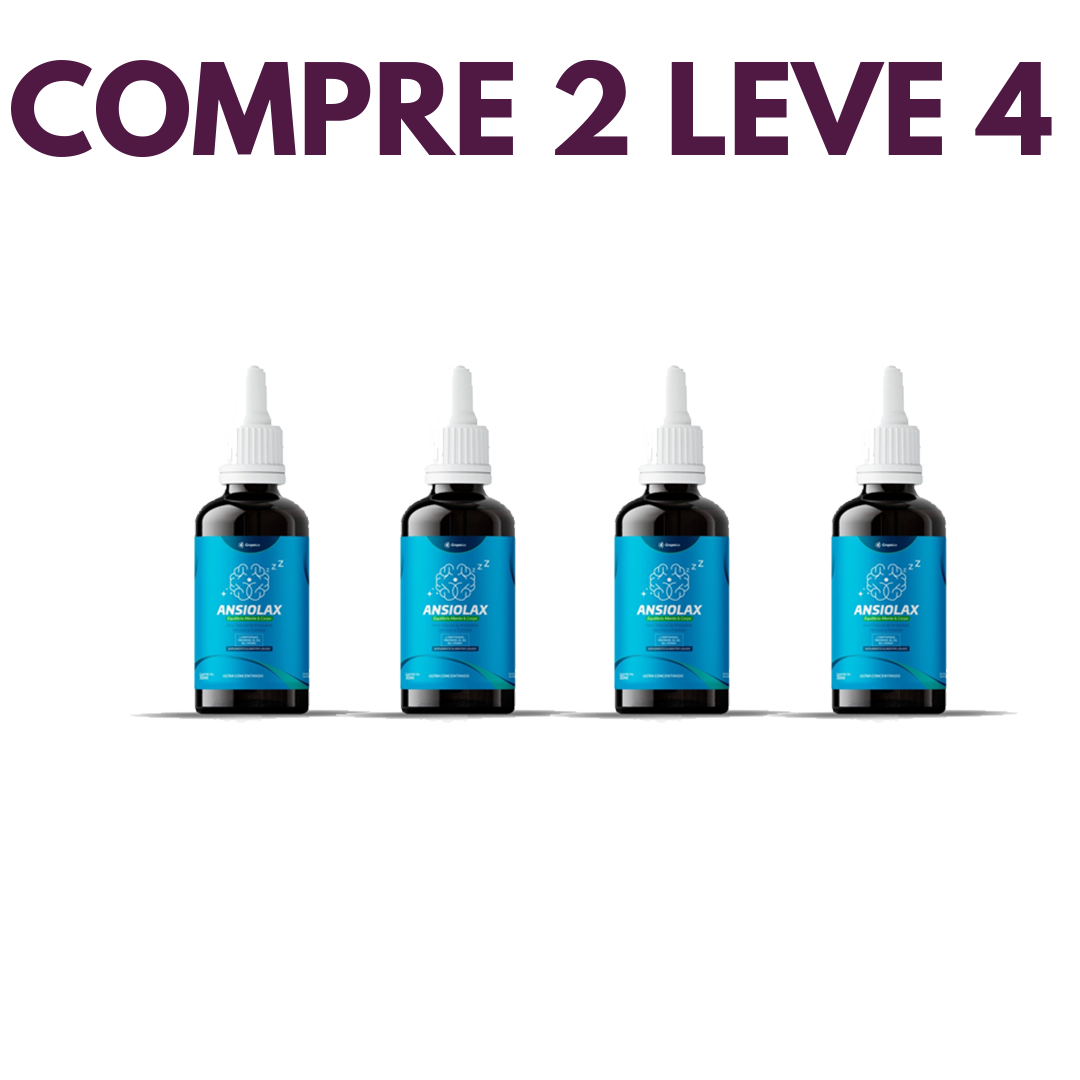 Ansiolax: Alívio Natural para Ansiedade e Depressão