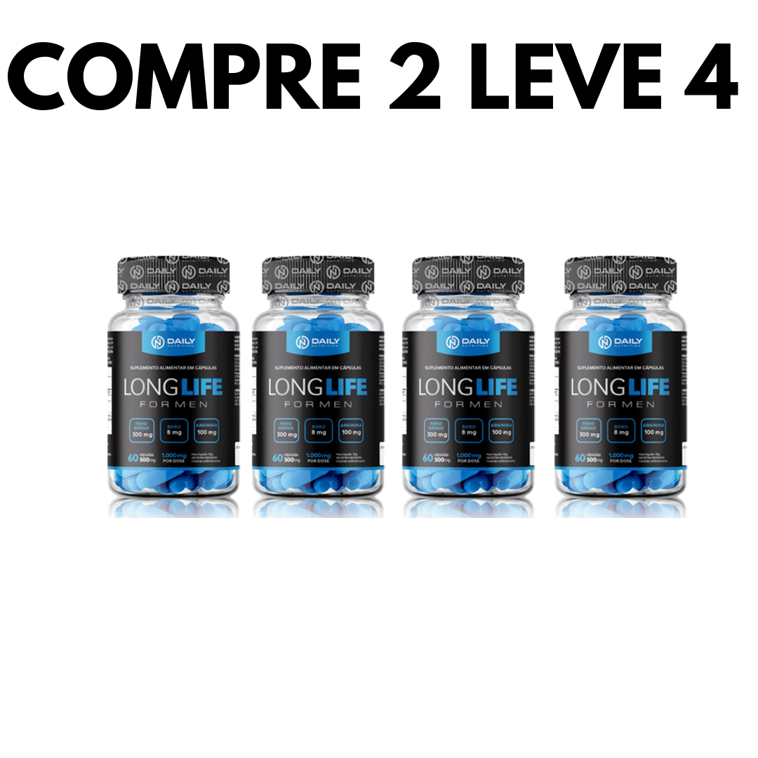 Long Life: Potencialize Sua Energia e Masculinidade