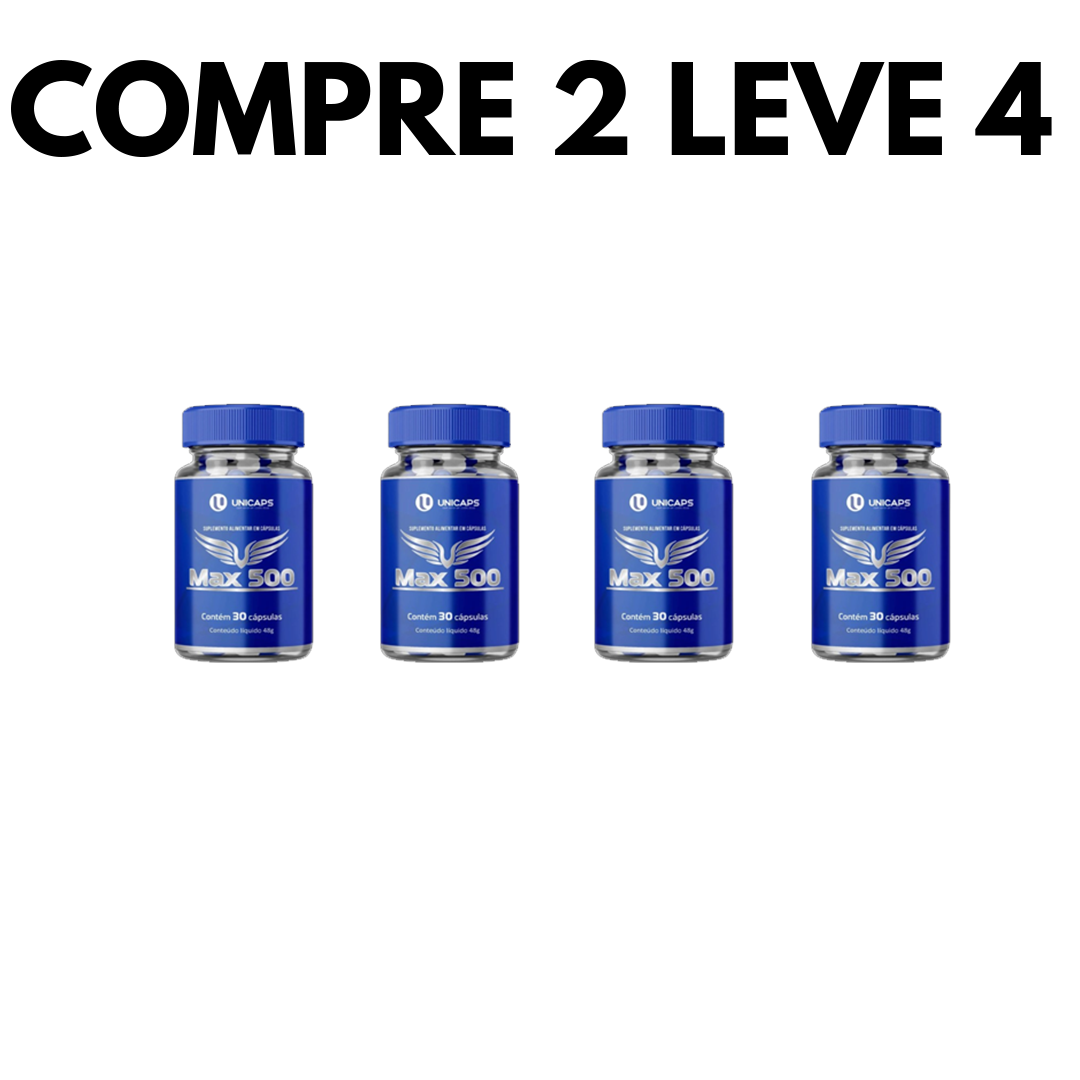 Max500: Energia, Desejo e Foco em Alta Performance