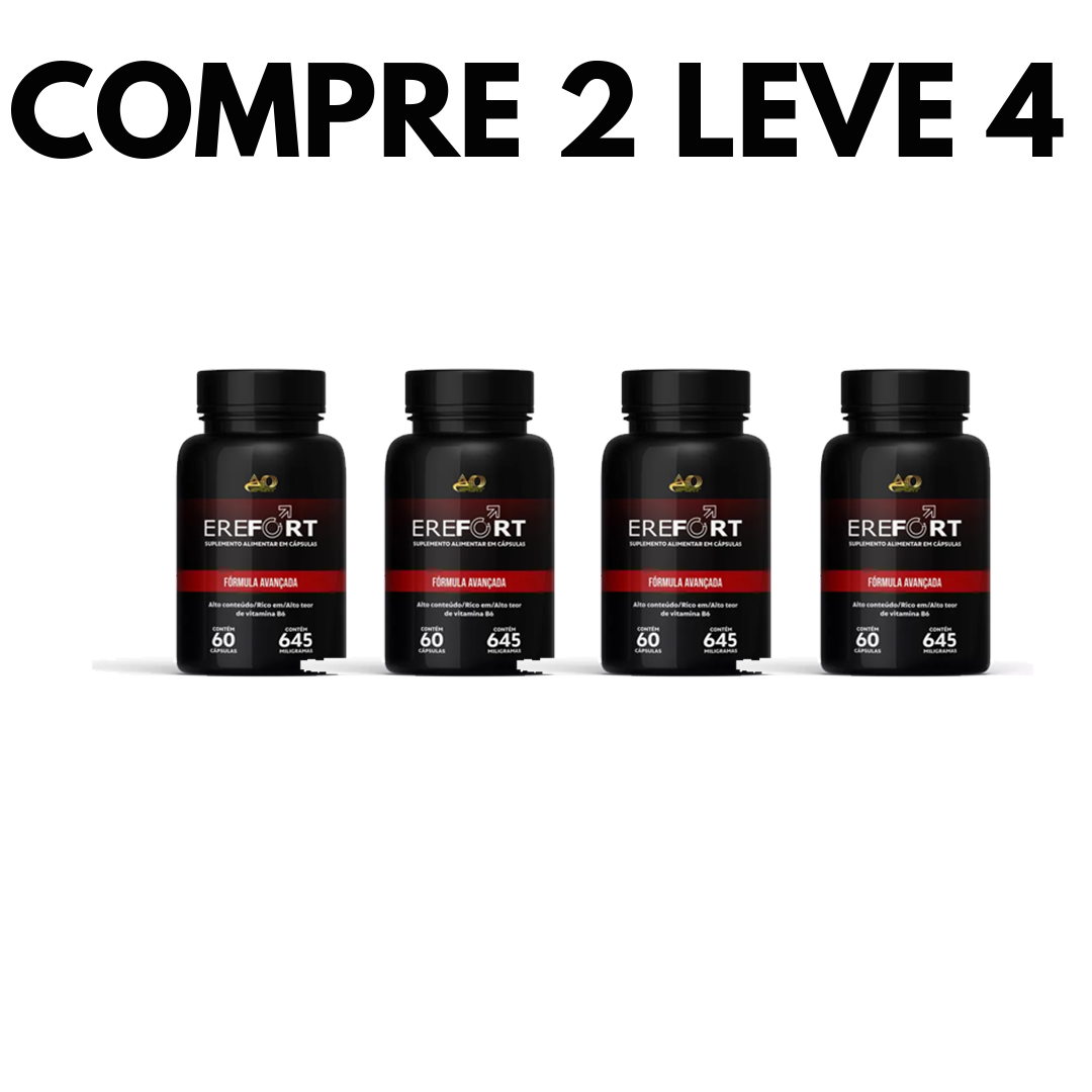 Erefort: Potência e Desempenho Sexual em Alto Nível