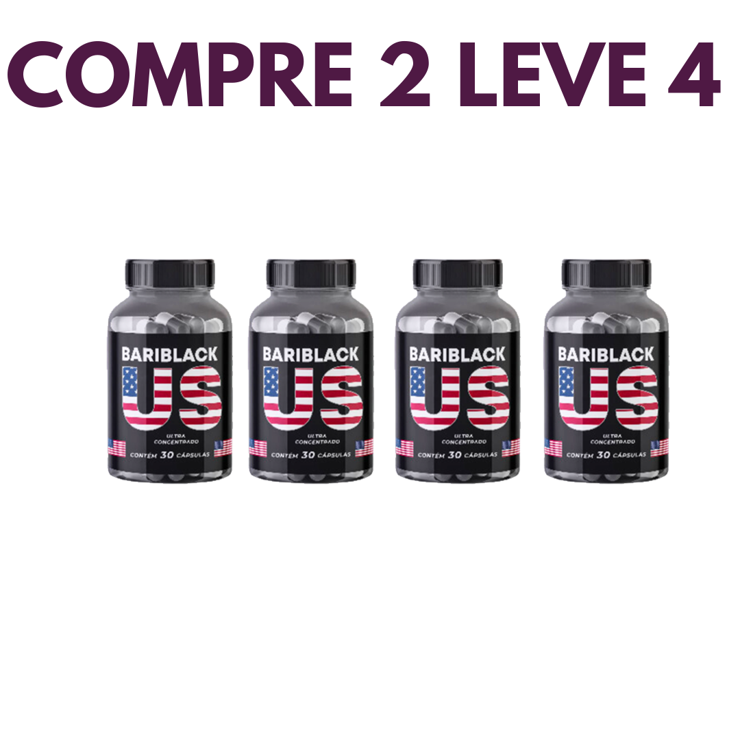 Bariblack US: A Fórmula Poderosa para Queima de Gordura e Definição com Tecnologia Americana
