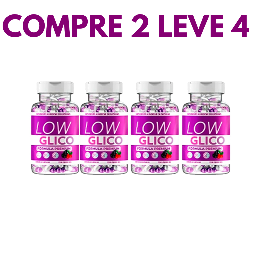 Low Glico: Equilíbrio e Controle Natural da Glicemia!