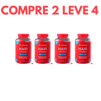 Biotina Gummy Hair: Força e Brilho para Cabelos e Unhas