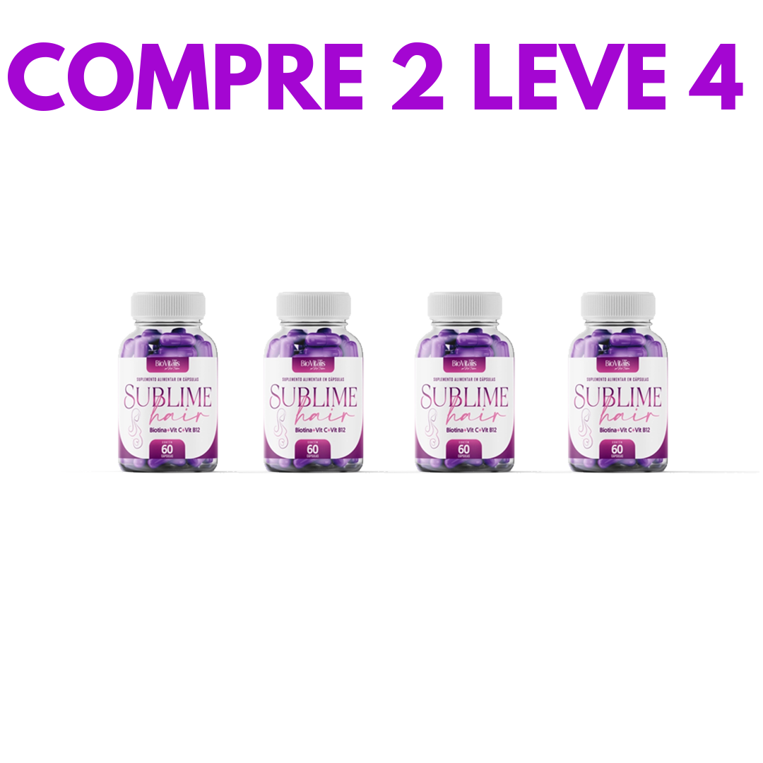 Sublime Hair: Cabelos  Saudáveis e com Crescimento Acelerado!