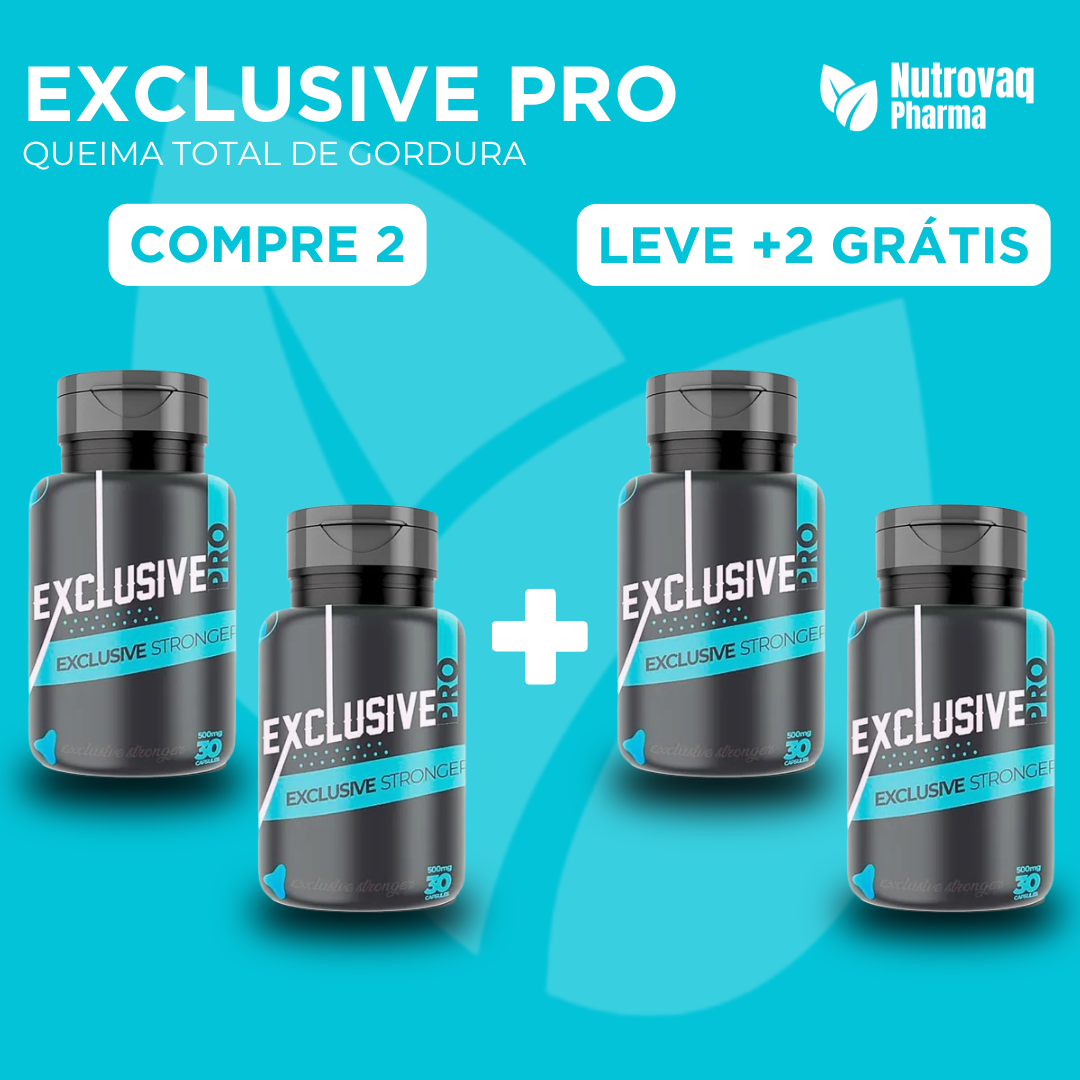 Exclusive Pro – Libere Sua Energia e Derreta Gordura (30 capsulas)