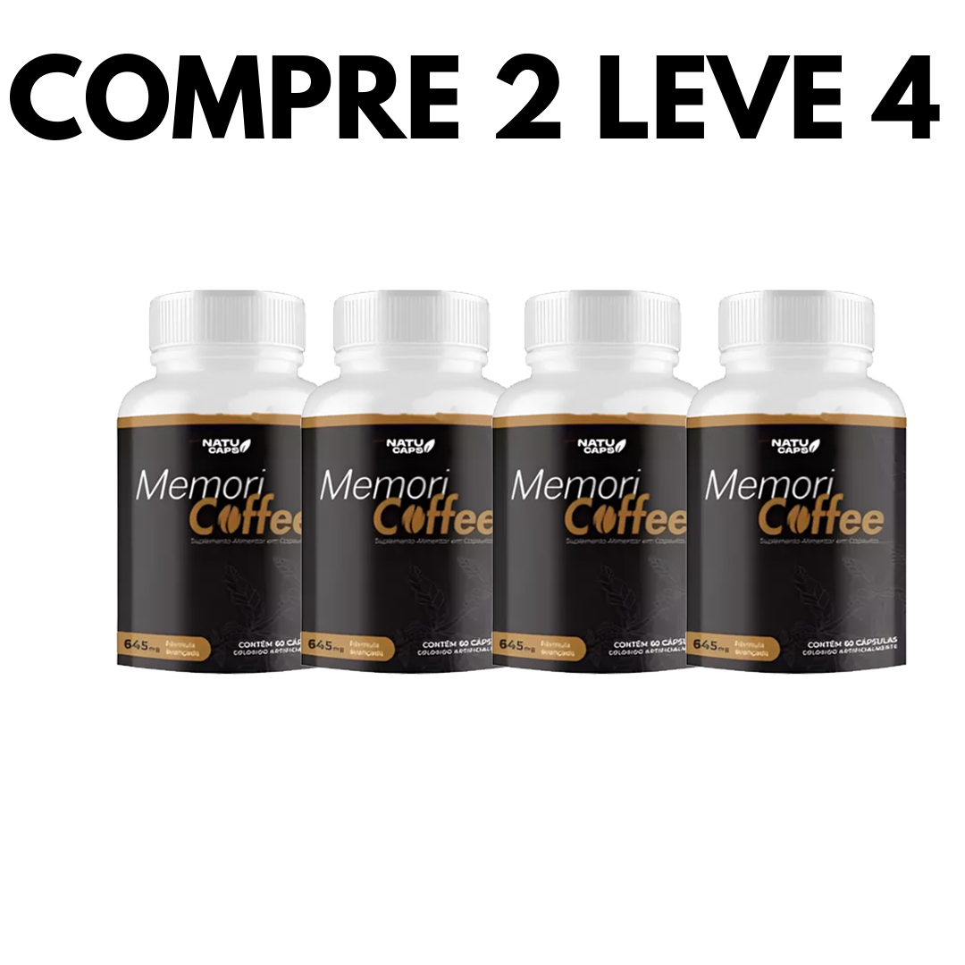 Memori Coffee: Energia, Foco e Memória de Forma Nutural