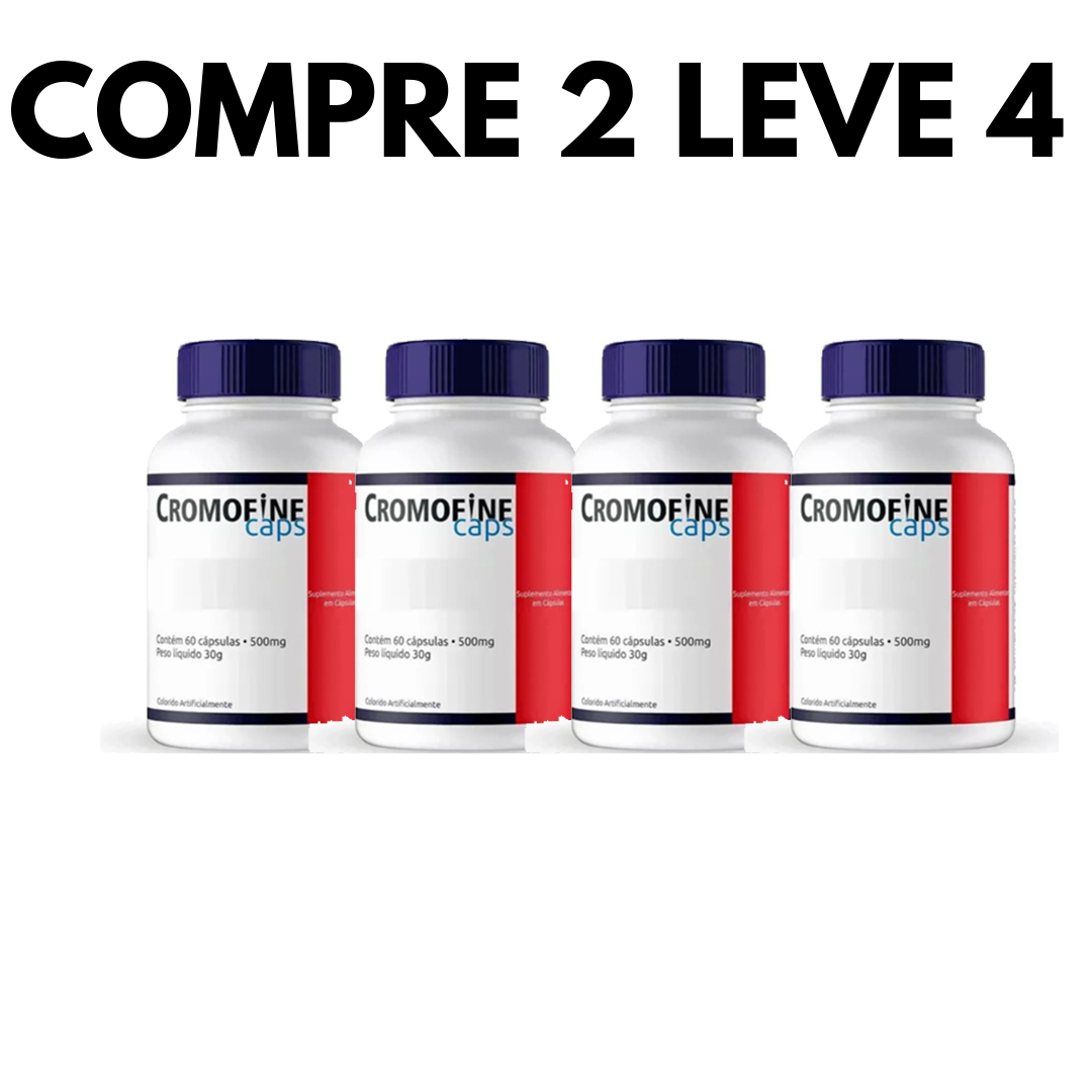 Cromofine Caps: Seu Aliado na Queima de Gordura e Energia