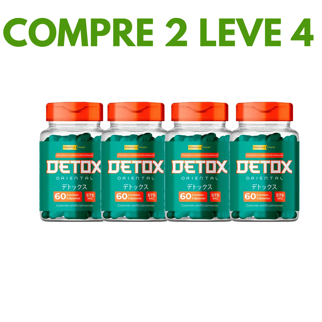 Detox Oriental: Desincha, Seca e Transforma naturalmente