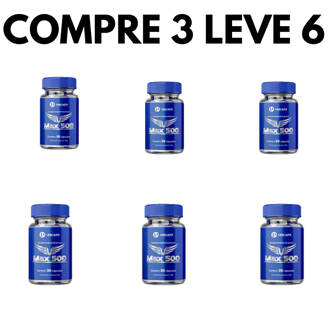 Max500: Energia, Desejo e Foco em Alta Performance