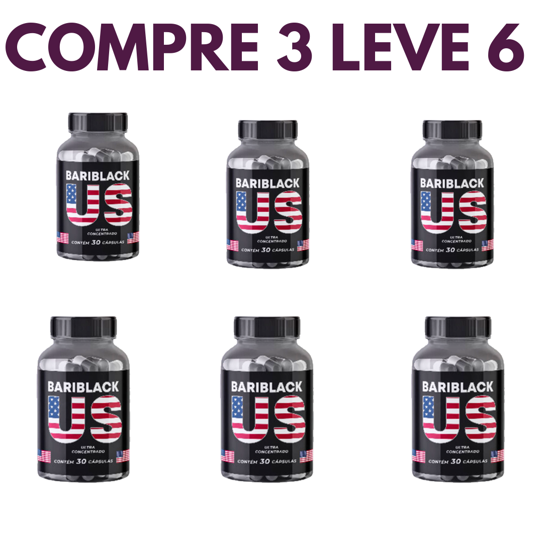 Bariblack US: A Fórmula Poderosa para Queima de Gordura e Definição com Tecnologia Americana