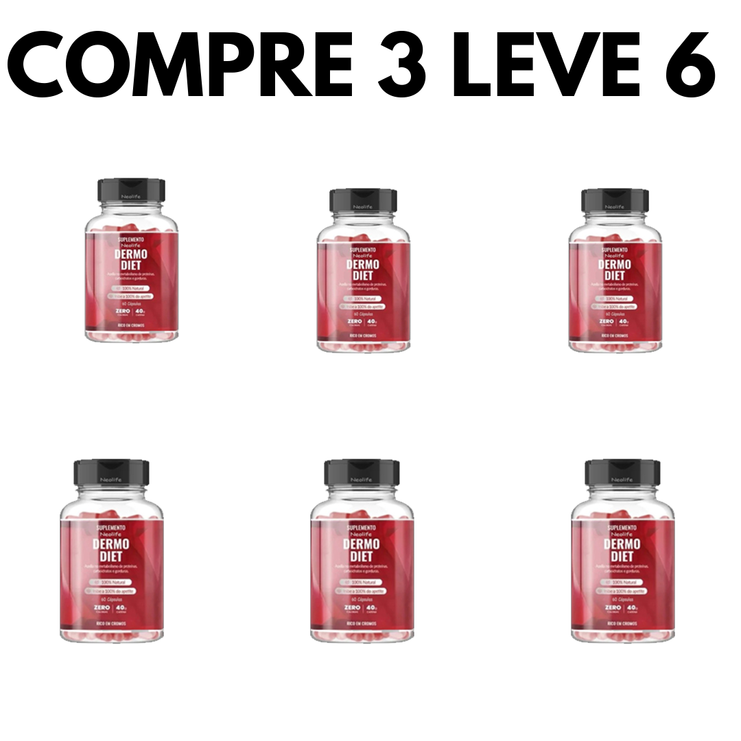 Dermo Diet: Controle do Apetite, Energia e Foco para Seus Dias