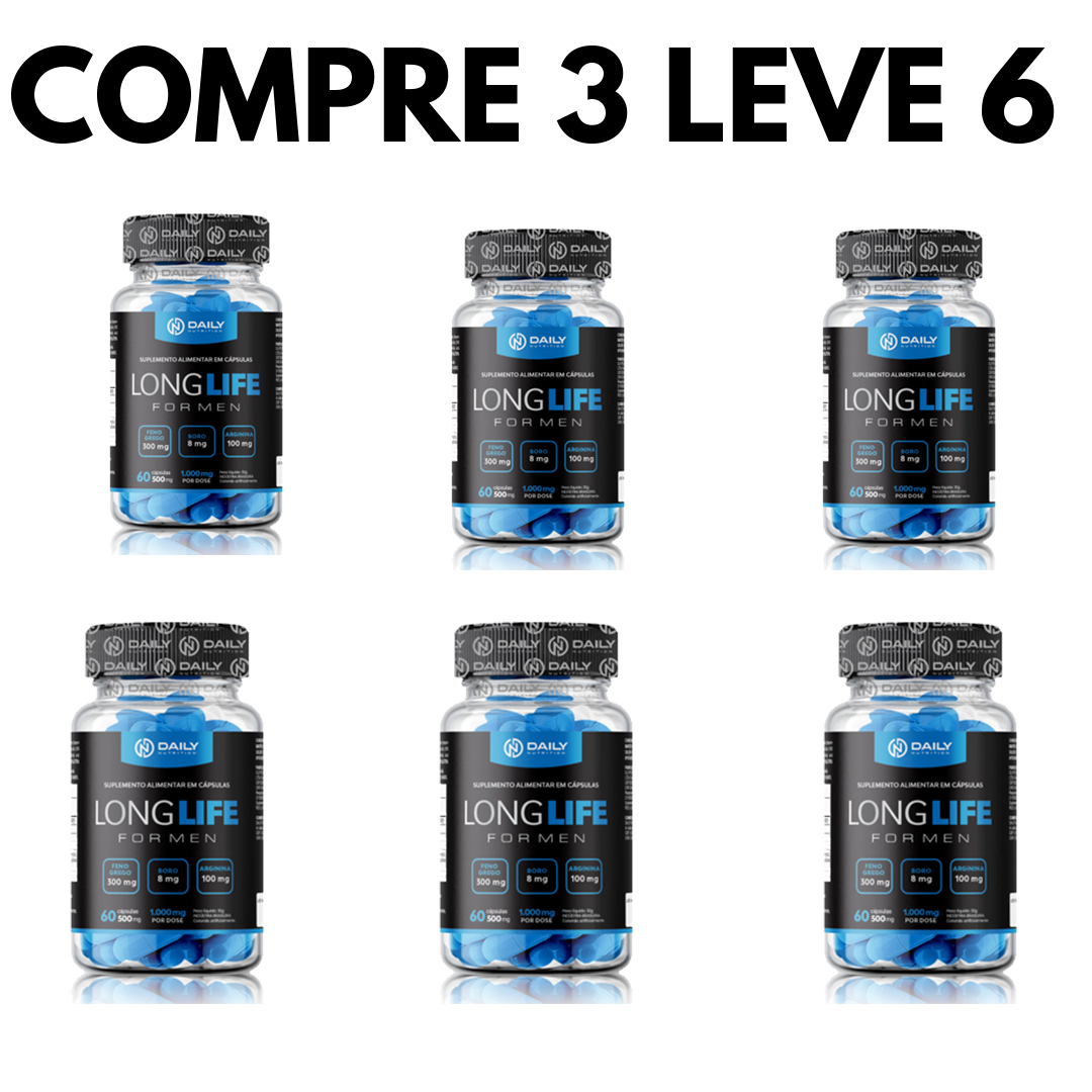 Long Life: Potencialize Sua Energia e Masculinidade